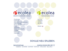 Tablet Screenshot of ecolea.de